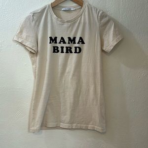 The Bee and The Fox Mama Bird T- Shirt size M